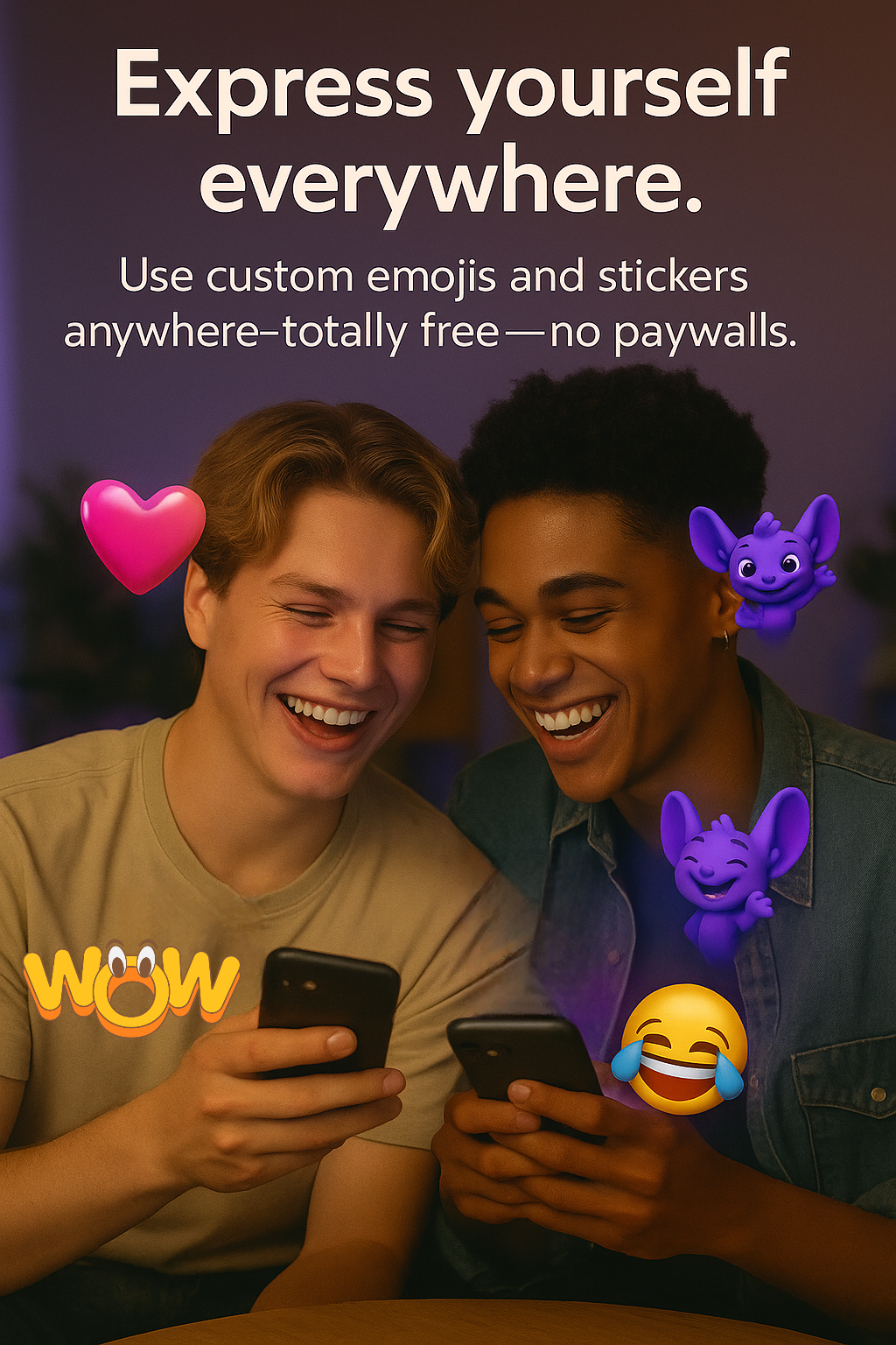 Stickers and Emojis